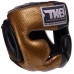 Шолом боксерський з повним захистом шкіряна Top King Empower XL чорний-срібний, код: TKHGEM-02_XLBKS-S52