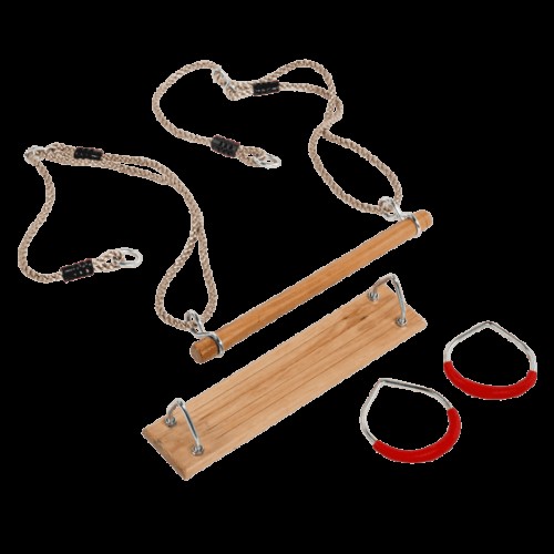 Набір для гойдалок WCG Fun Pack сидіння, трапеція та гімнастичні кільця, код: W-210-IF