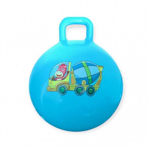 М"яч дитячий стрибун з ручкою SNS 4-D55 550мм, синій, код: 18211-SNS М"яч дитячий стрибун з ручкою SNS 4-D55 550мм, синій, код: 18211-SNS