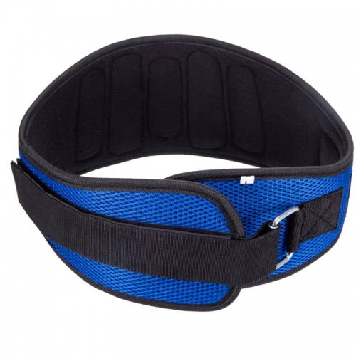 Пояс атлетичний посилений регульований Zelart L синій, код: SB-165415_L-S52