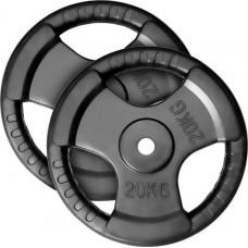 Набір дисків Maxxiva 2х20 кг, чорний, код: M-11268396-IN Набір дисків Maxxiva 2х20 кг, чорний, код: M-11268396-IN