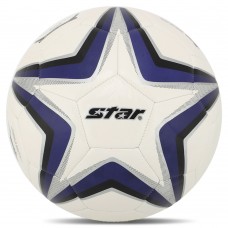 М"яч футбольний Star Power Shot №4 PU, білий-синій, код: SB8294C-S52