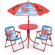 Столик дитячий Bambi з 2-ма стільцями+парасолька, код: 93-74-SP-MP