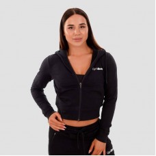 Толстовка жіноча GymBeam Clothing Zip-up TRN Black M, чорний, код: 220313-GB