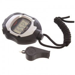 Секундомір зі свистком на 6 результатів пам"яті Flott, код: F-018-S52 Секундомір зі свистком на 6 результатів пам"яті Flott, код: F-018-S52