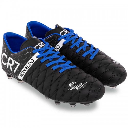 Бутси футбольні Owaxx розмір 44, чорний-темно-синій, код: 1908-40-45_44BK