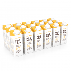 Протеїновий молочний коктейль GymBeam MoiMüv 18х250 мл, ваніль, код: 8588007709758-18