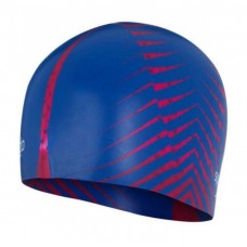 Шапка для плавання Speedo Rev Moud Silc Cap Au червоний-синій, код: 5053744739496