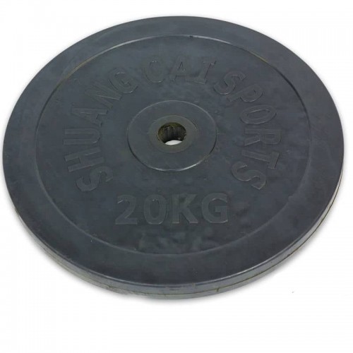 Диск прогумований Shuang Cai Sports 15кг (d-30мм), код: TA-1446-15S-S52