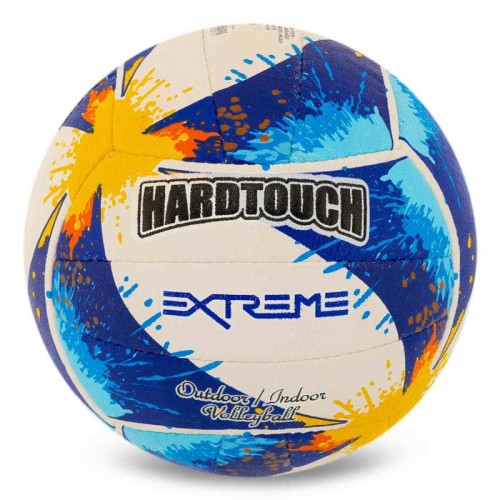 М"яч волейбольний Hard Touch №5 PU, білий-синій, код: VB-7978_W