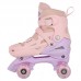 Ролики квади розсувні Fei Bao L (39-42), рожевий, код: 318-2_LP