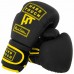 Боксерські рукавиці Hard Touch 12 унцій, чорний-золотий, код: BO-4658_12GO