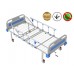 Ліжко медична функціональна Атон КФ-2-МП-БП-ОП-К75 з пластиковими бильця, огорожами і колесами 75, код: 1582413266-A