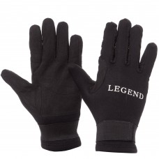 Рукавички для дайвінгу Legend L (9-10), чорний, код: PL-6102_L