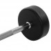 Штанга фіксована пряма обрезиненная Zelart Rubber Coated Barbell 30 кг, код: TA-2685-30-S52