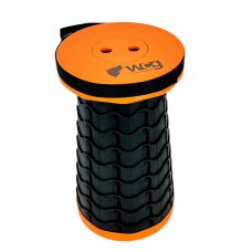 Телескопічне крісло WCG (похідний стілець) помаранчево-чорний, код: ST-02(or-b)-IF