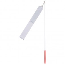 Стрічка гімнастична біла 6 м, код: TA7134-6-W