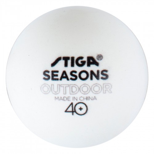М"ячі для настільного тенісу Stiga Seasons, White 12 шт (1110-2810-12), код: 931162-SVA