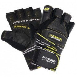 Рукавички для фітнесу Power System Ultimate Motivation Black/Yellow Line M, код: PS_2810_M_Black/Yellow-PP