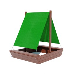 Пісочниця Miros “Кораблик” 1910х1500х2000 мм, код: DIO225