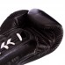Рукавиці боксерські шкіряні на шнурівці Fairtex 14 унцій, синій, код: BGL6_14BL-S52