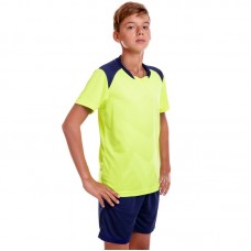 Форма футбольна дитяча PlayGame Lingo S, ріст 155-160, лимонний-синій, код: LD-M8627B_SLGBL