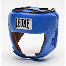 Боксерський шолом для змагань Leone Contest Blue S, код: 500155_S