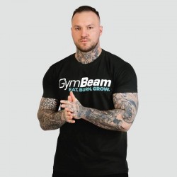 Футболка чоловіча GymBeam Grow L, чорний, код: 122634-GB