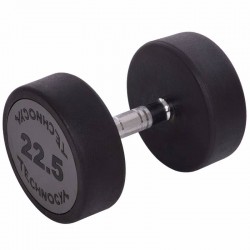Гантель цільна професійна TechnoGym 1х22, 5кг, код: LN-1254-22_5-S52 Гантель цільна професійна TechnoGym 1х22, 5кг, код: LN-1254-22_5-S52
