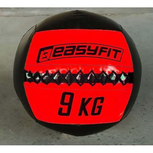 Медичний м"яч EasyFit Wall Ball (медбол, волбол) 9 кг EF-WB-09