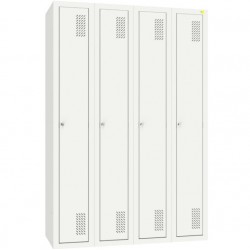 Шафа для одягу металева Emby, 4 секції, код: ШОМ-300/4