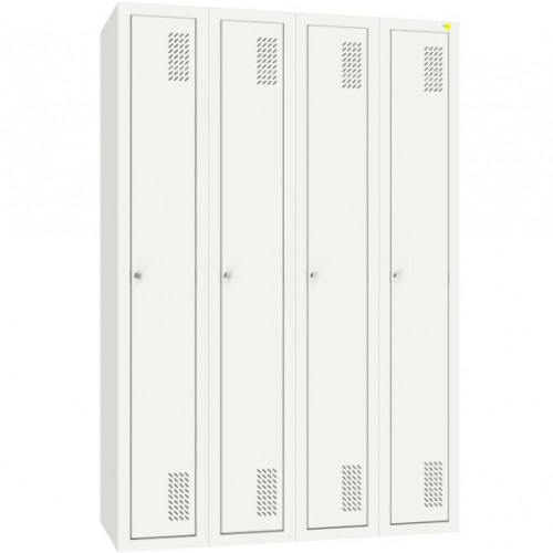 Шафа для одягу металева Emby, 4 секції, код: ШОМ-300/4