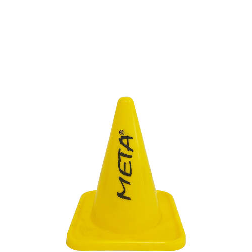 Конус для тренувань Meta Coloured Cone 10 см, жовтий, код: 080101513326
