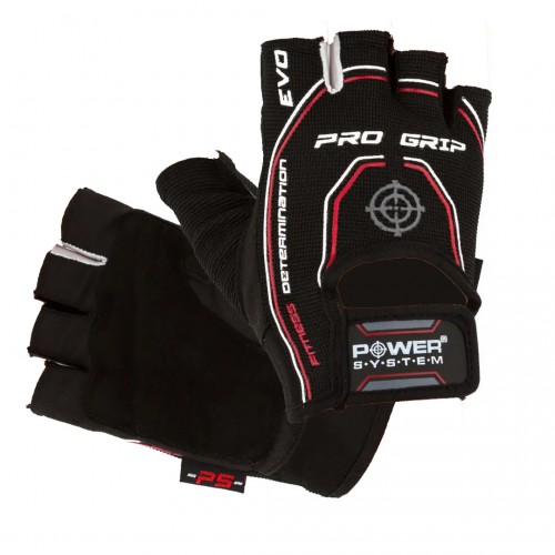 Рукавички для фітнесу Power System Pro Grip EVO XL Black, код: PS_2250E_XL_Black