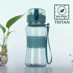 Пляшка для води Casno Tritan 400 мл, зелена, код: KXN-1104_Green_Tritan
