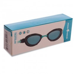 Окуляри для плавання MadWave Triathlon блакитний-прозорий-чорний, код: M042704_NTBK Окуляри для плавання MadWave Triathlon блакитний-прозорий-чорний, код: M042704_NTBK