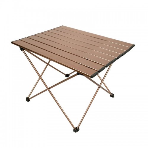 Стіл Tramp Compact складаний алюмінієвий 550х450х410 мм, коричневий, код: UTRF-061 Стіл Tramp Compact складаний алюмінієвий 550х450х410 мм, коричневий, код: UTRF-061