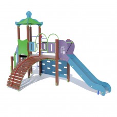 Дитячий ігровий комплекс Miros "Донателло" 5830x3150x3510 мм, код: DIO706