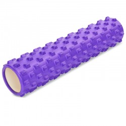 Ролик для йоги FitGo 600х150 мм, фіолетовий, код: FI-6280_V