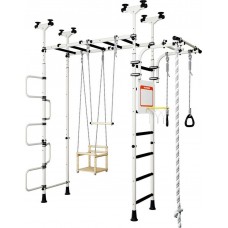 Гімнастична драбина Monkey Pegas 2, 2135х860х2730 мм, білий-чорний, код: M-8339337-IN Гімнастична драбина Monkey Pegas 2, 2135х860х2730 мм, білий-чорний, код: M-8339337-IN