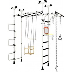 Гімнастична драбина Monkey Pegas 2, 2135х860х2730 мм, білий-чорний, код: M-8339337-IN Гімнастична драбина Monkey Pegas 2, 2135х860х2730 мм, білий-чорний, код: M-8339337-IN