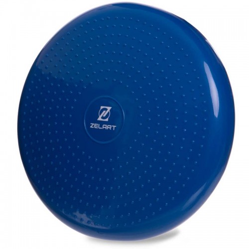 Подушка балансувальна масажна FitGo Balance Cushion 340 мм, синій, код: FI-5326_BL Подушка балансувальна масажна FitGo Balance Cushion 340 мм, синій, код: FI-5326_BL