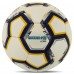 М"яч футбольний Shine Soccer Star №5 PU, білий, код: FB-6044