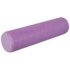 Ролер масажний циліндр цільний FitGo 600x150 мм, бузковий, код: FI-3420-60_LV Ролер масажний циліндр цільний FitGo 600x150 мм, бузковий, код: FI-3420-60_LV