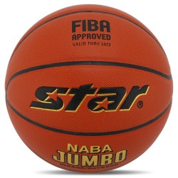 М"яч баскетбольний Star Naba Jumbo FIBA №7, помаранчевий, код: BB337-S52