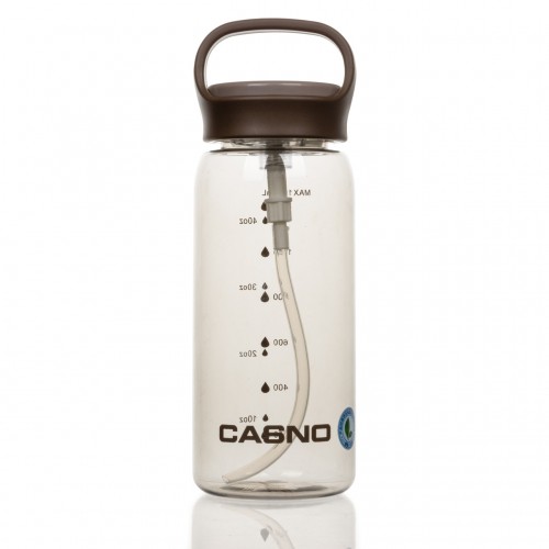 Пляшка для води Casno 1500 мл, коричнева, код: KXN-1238_Brown