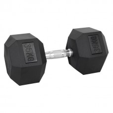 Гантель шестигранна inSPORTline Hexsteel 1х35 кг, код: 22096-IN Гантель шестигранна inSPORTline Hexsteel 1х35 кг, код: 22096-IN