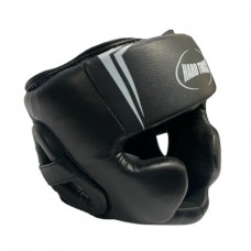 Шолом боксерський закритий Hard Touch Блискавка PU розмір XL, чорний, код: 00493-SNS