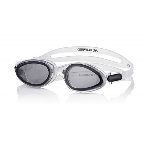 Окуляри для плавання Aqua Speed Sonic прозорий-чорний, код: 5908217630636