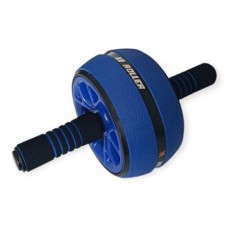 Ролик для преса одноколесний з килимком SNS PO-KKL чорно-синій, код: 18281-SNS Ролик для преса одноколесний з килимком SNS PO-KKL чорно-синій, код: 18281-SNS
